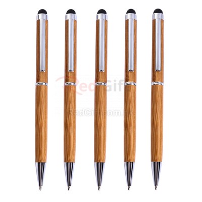 Touch Screen Bamboo Ballpoint Pen