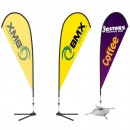 Outdoor Promotional Flag Banner