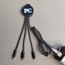 五合一發光LOGO充電線