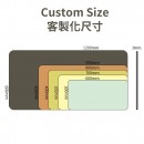 Epoxy Anti-Slip Felt Mouse Pad