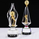 高爾夫球水晶獎座 高爾夫球水晶獎座