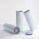Straight Stainless Steel Double-Layer Thermos Mug
