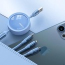 三合一伸縮快充充電線