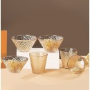 Luxury Glass Bowl + Cup Set Luxury Glass Bowl + Cup Set