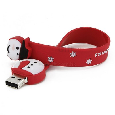 Snowman USB Flash Drive Wrist
