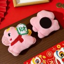 馬上發財毛絨冰箱貼