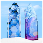 Crystal trophy
