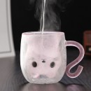 Cat Double-walled Glass Cup