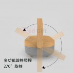 无线充电Led小夜灯充电蓝牙音箱