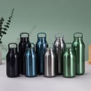 便攜提手不鏽鋼保溫杯