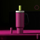 Stainless steel ceramic straw tumbler Stainless steel ceramic straw tumbler