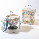 Goblet with dried flower scented candle (can be made into a gift box) Goblet with dried flower scented candle (can be made into a gift box)