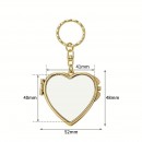 Customizable Folding Vanity Mirror Keychain