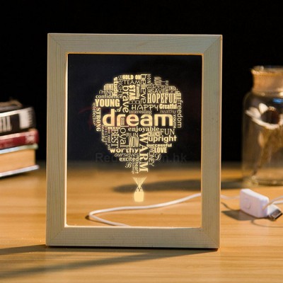 3D Photo Frame LED Night