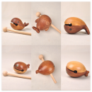 Stress-Relieving Wooden Fish