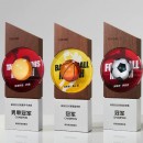 Solid Wood Crystal Award