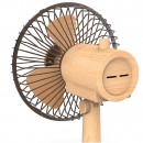 Wood Grain Mini Fan