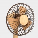 Wood Grain Mini Fan