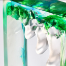 Glass Crystal Trophy