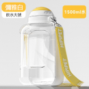 Large-capacity travel water bottle for pets