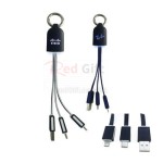 Charging Cable with Key Ring