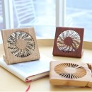 Wood Grain Mini Fan