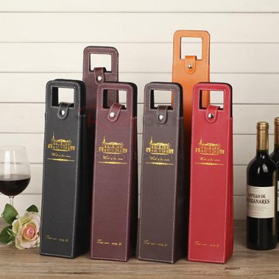 Wine Leather Bag