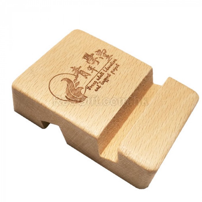 環保竹木手機支架-新生精神康復會