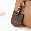 咖啡渣环保猫咪行李牌