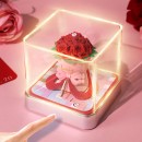 Papercut Lamp with Romantic Scenery
