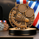Badminton medals