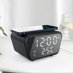 Multifunctional Wireless Charging Temperature Alarm Clock