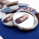 毛绒吧唧双层小镜子 毛绒吧唧双层小镜子