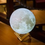 3D Printing Moon Lamp