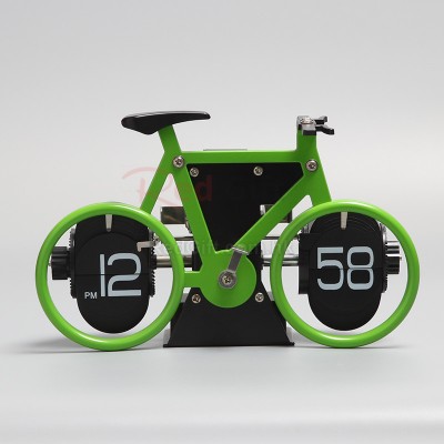 Retro European Bicycle-shaped Flip Clock Retro European Bicycle-shaped Flip Clock