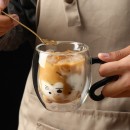 Cat Double-walled Glass Cup