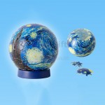 訂製3D立體燈光球拼圖