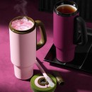 Stainless steel ceramic straw tumbler Stainless steel ceramic straw tumbler