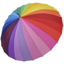 24色彩色直伞