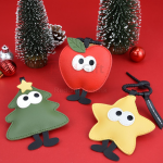 PU Christmas Keychain Pendant