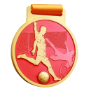 Football Metal Medal