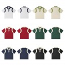 Vintage Patchwork Polo Shirt