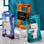 Rectangle Crystal Trophy
