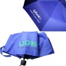 21'' UV Protection 3 Folding Umbrella - Solid