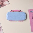 仿皮紋手機支架折疊鏡 仿皮紋手機支架折疊鏡