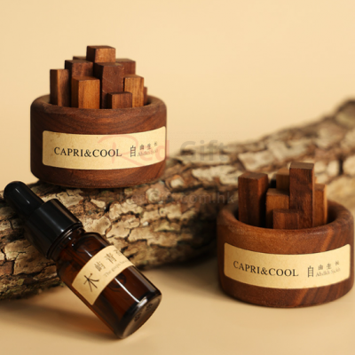Aromatherapy Diffuser Wood, Flameless Aromatherapy Essential Oil, Fragrance Gift