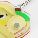 Customized acrylic magnetic photo frame keychain