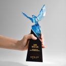 Eagle Crystal Trophy