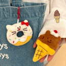 卡通甜品公仔鑰匙扣掛件