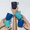 Colorful Folding Silicone Coffee Cup